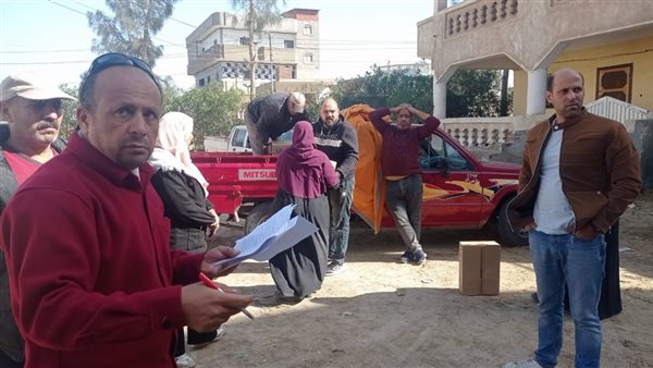 توزيع 150 كرتونة غذائية ولحوم على الأسر الأولى بالرعاية في الإسماعيلية ضمن خطة التضامن الاجتماعي