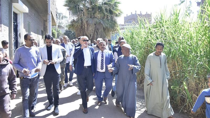 محافظ الأقصر يتفقد