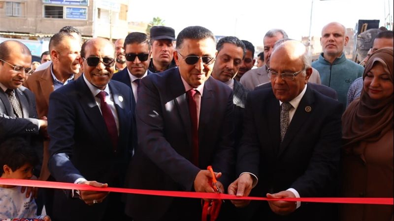 محافظ القليوبية خلال