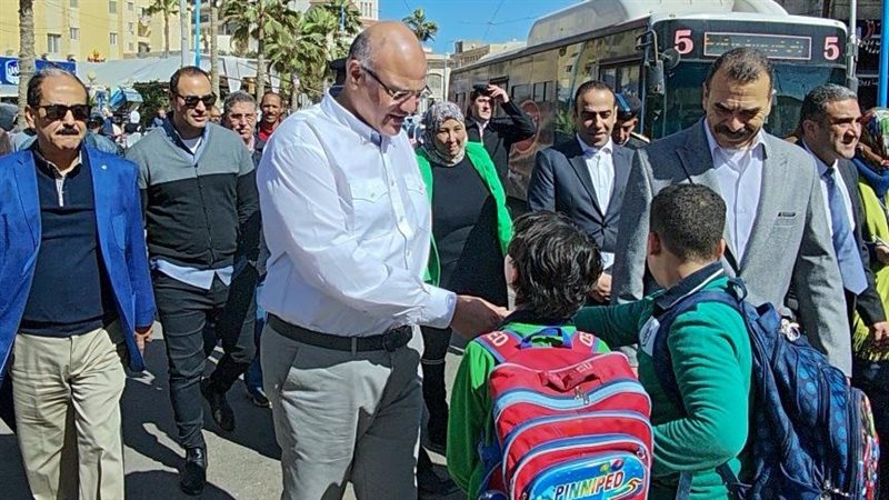 جولة محافظ الإسكندرية