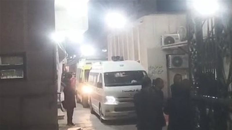لحظة خروج جثمان محامية
