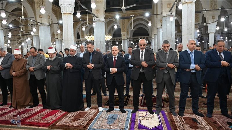 محافظ الغربية يؤدي