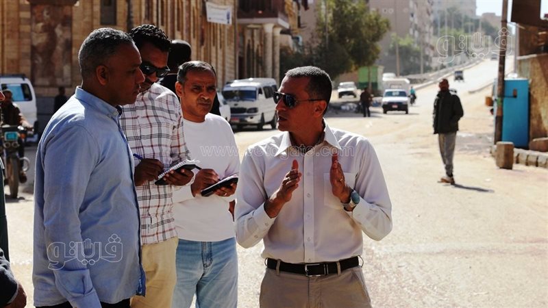 محافظ أسوان يتفقد
