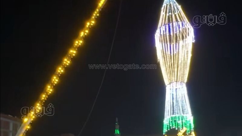 أضخم فانوس بالإسماعيلية،