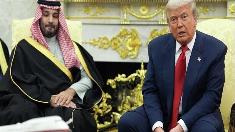ترامب وبن سلمان،