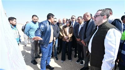 وزيرة الإسكان تتفقد منطقة الرابية بالشروق لمتابعة الموقف التنفيذي لأعمال المرافق