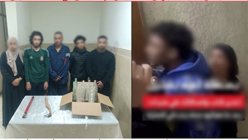  مشاجرة بالحجارة