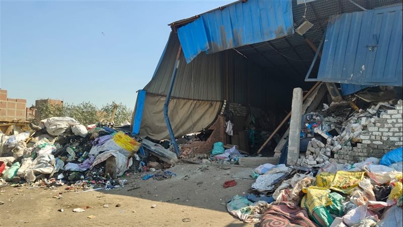 رفع الاشغالات بشبرا