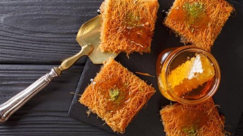 طريقة شربات الكنافة