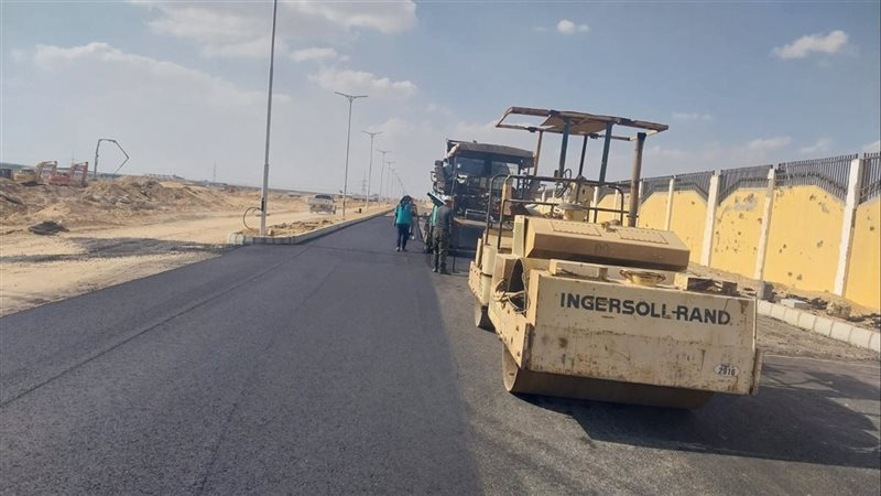 جانب من أعمال الرصف،فيتو