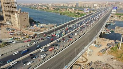 مدير إدارة المرور بالجيزة يتفقد دائري المنيب والعجوزة 