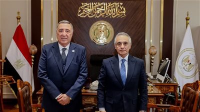 وزير العدل يستقبل رئيس المحكمة الدستورية العليا