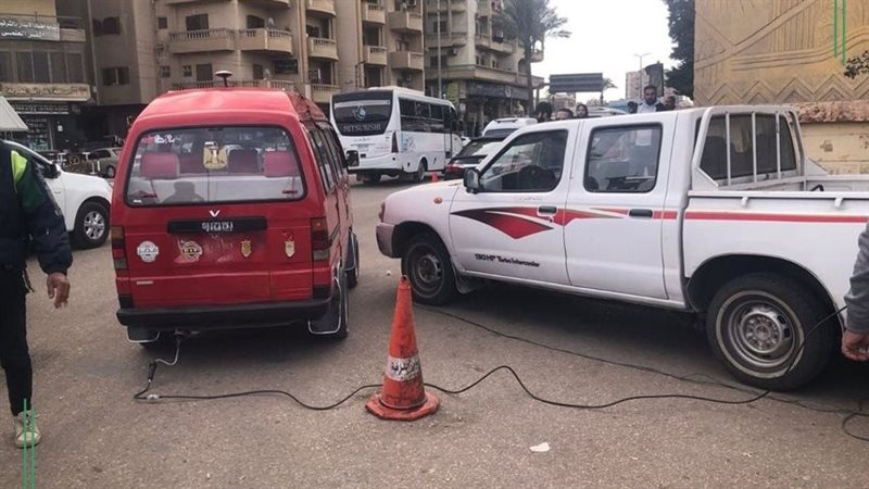 شئون البيئة بالشرقية يفحص عوادم 365 سيارة