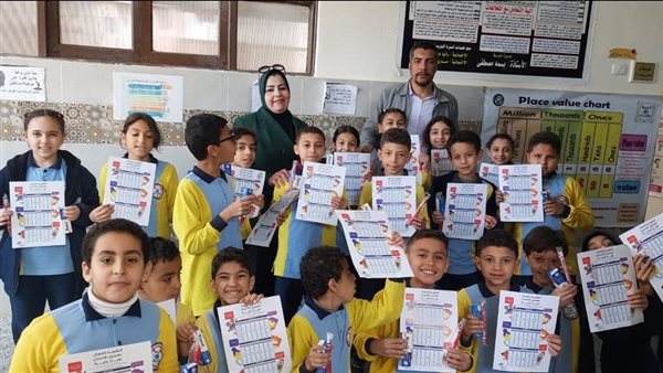 مياه الفيوم تطلق حملة توعوية بالمدارس لتوزيع 400 ألف فرشاة ومعجون أسنان