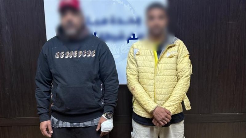 ضبط شخصين بالجيزة