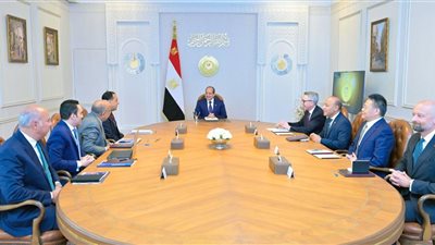  السيسي: تعزيز الشراكة مع الشركات العالمية لتلبية الطلب المتزايد من الطاقة المتجددة 