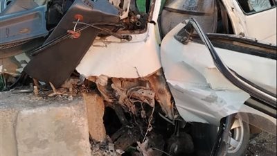 إصابة 12 شخصًا في انقلاب ميكروباص بالطريق الزراعي 