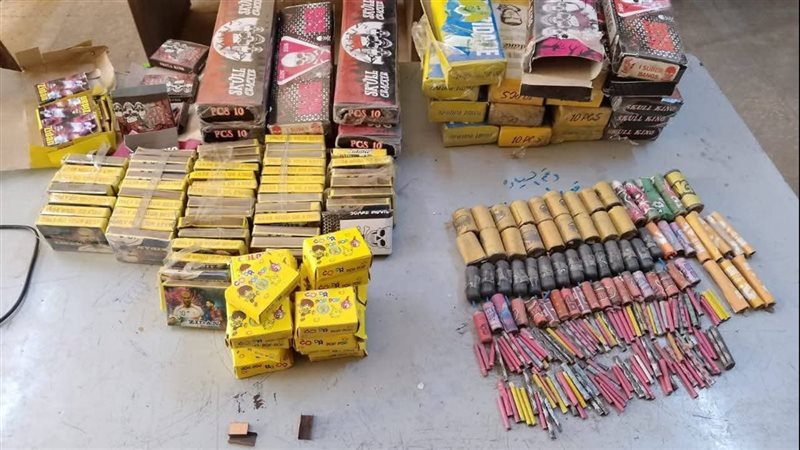 ضبط صواريخ ألعاب