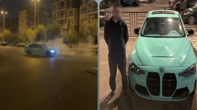 ضبط قائد سيارة ملاكي بتهمتي الاستعراض وتعريض حياة المواطنين للخطر