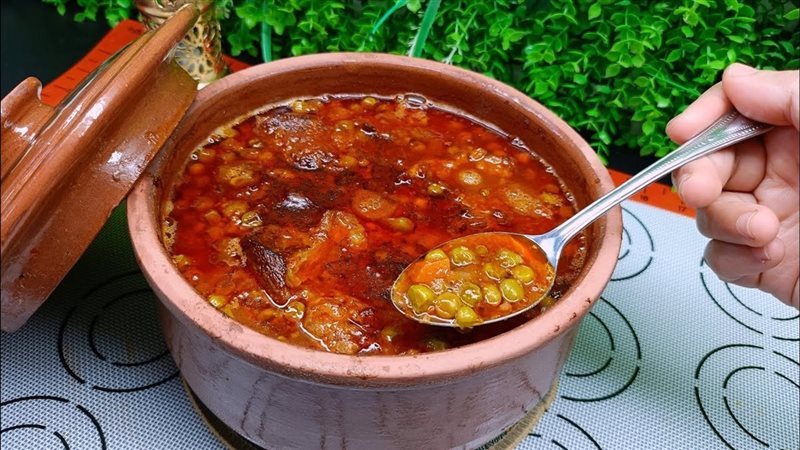 طاجن البسلة، فيتو