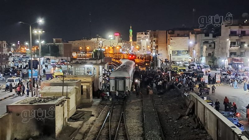 حادث قطار الأقصر