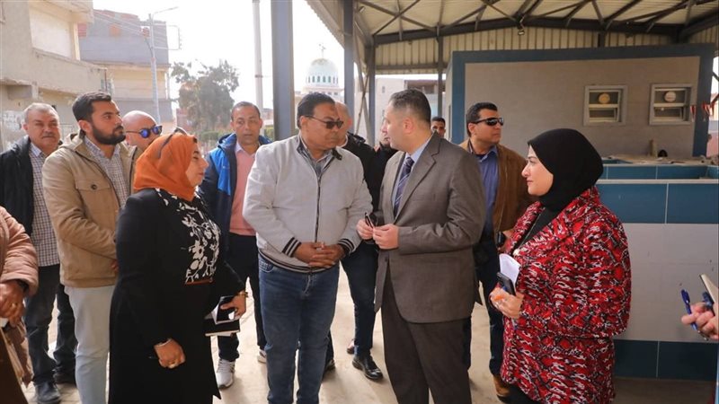 محافظ دمياط يتابع