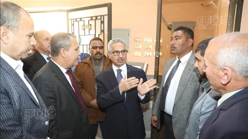 محافظ بني سويف يتفقد