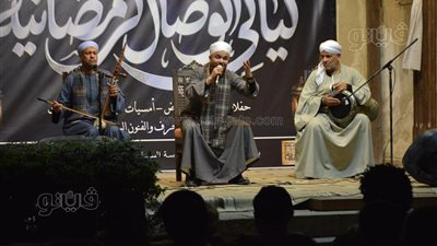 فرقة قنديل بني هلال تروي حكايات أبو زيد في مهرجان ليالي الوصال الرمضانية (فيديو وصور) 
