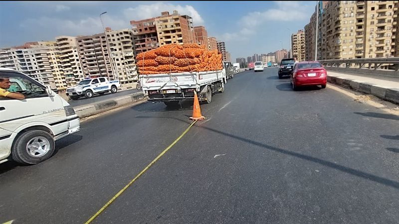 تعطل الطريق الزراعي