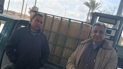 ضبط ١٠٠٠ لتر سولار مدعم قبل تهريبه إلى السوق السوداء بالإسكندرية
