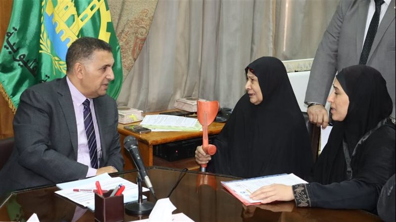 محافظ القليوبية خلال