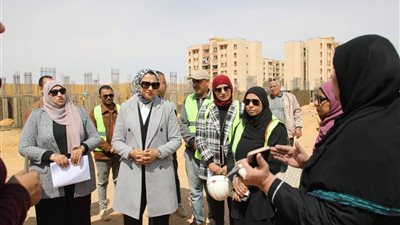 محافظ الوادي الجديد تتابع معدلات تنفيذ مشروع 
