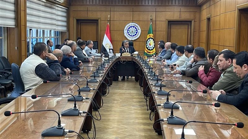 اجتماع محافظ الدقهلية،