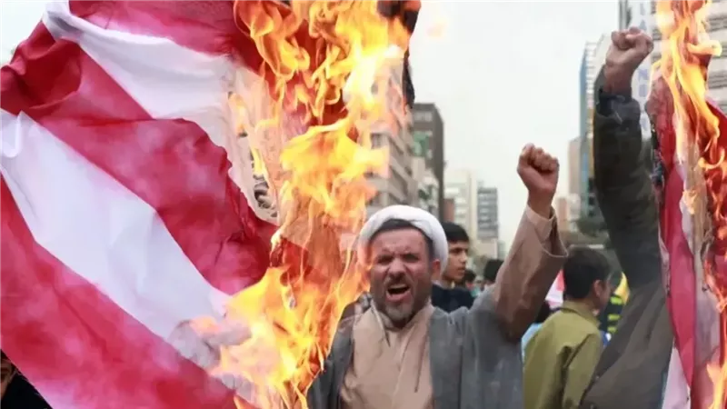متظاهرون في طهران