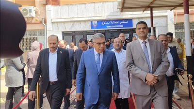 محافظ الدقهلية يفتتح أعمال تطوير مستشفى الجمالية المركزي (فيديو وصور)