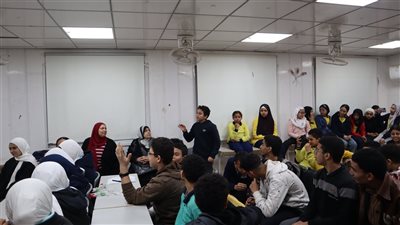 هيئة السكك الحديدية تنظم ندوة توعوية لطلاب المدارس بالجيزة