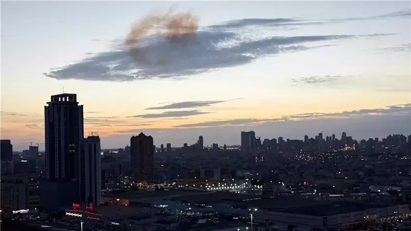 دخان في سماء المنامة