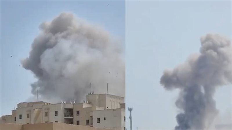 هجوم إيراني سابق