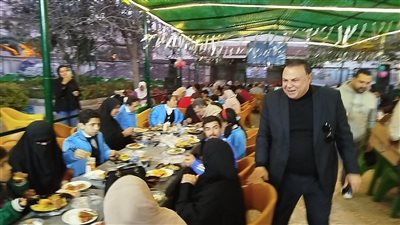 إفطار رمضاني لـ 1500 من ذوي الهمم وأسرهم بطنطا (فيديو)