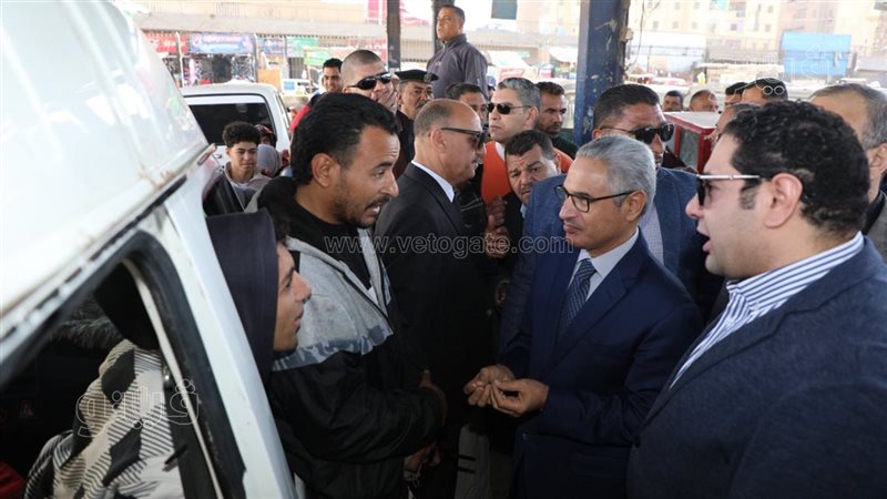 محافظ بني سويف يتفقد
