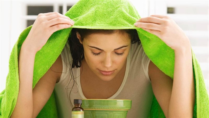 حمام بخار بالأعشاب