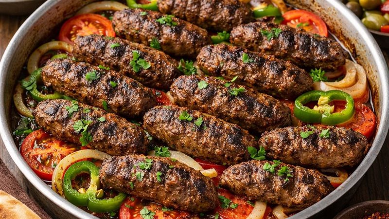 الكفتة المشوية في