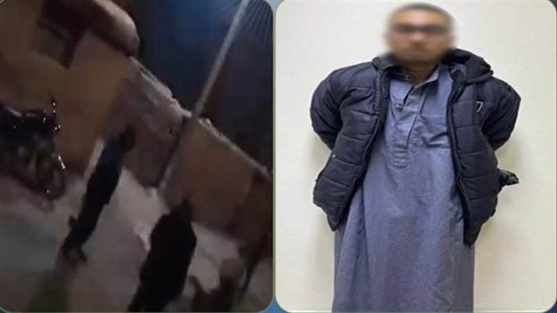 ضبط عاطل هدد والدته