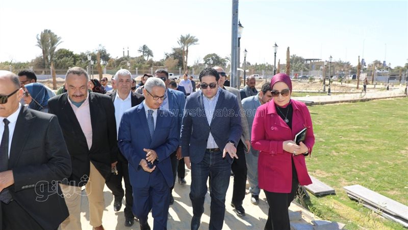 محافظ بني سويف يتفقد