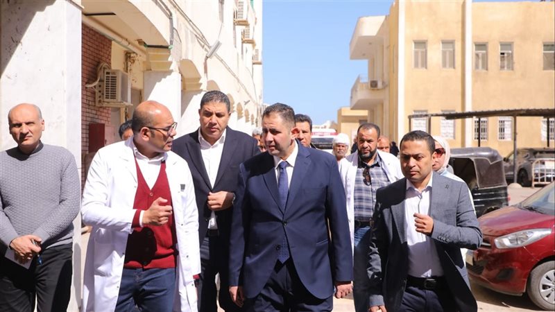 محافظ دمياط يتفقد
