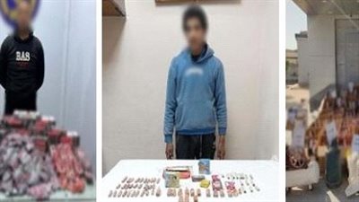 الداخلية تضبط 2 مليون قطعة ألعاب نارية