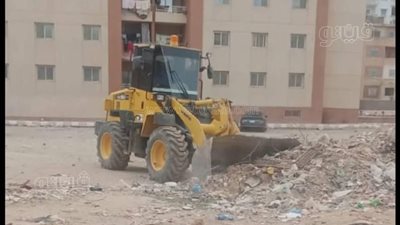 استجابة لشكاوى المواطنين، رفع القمامة من 3 مناطق في مرسى مطروح