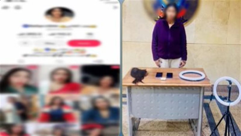 ضبط صانعة محتوى بالقليوبية،