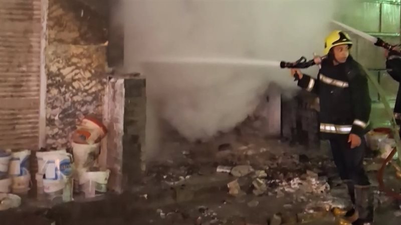 مصرع ٣ أطفال في حريق