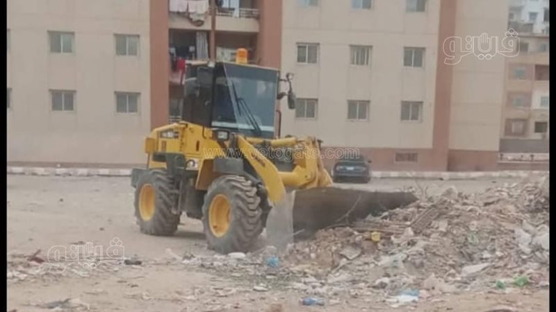 رفع القمامة من شوارع